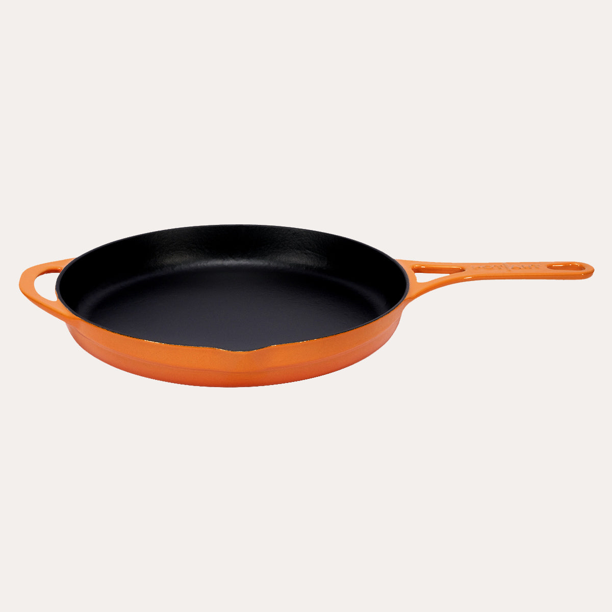 Peach Düz Döküm Tava 28 cm