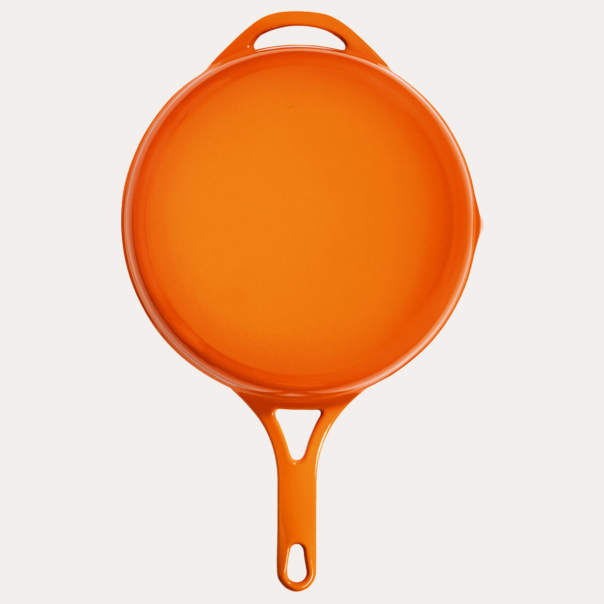 Peach Düz Döküm Tava 28 cm