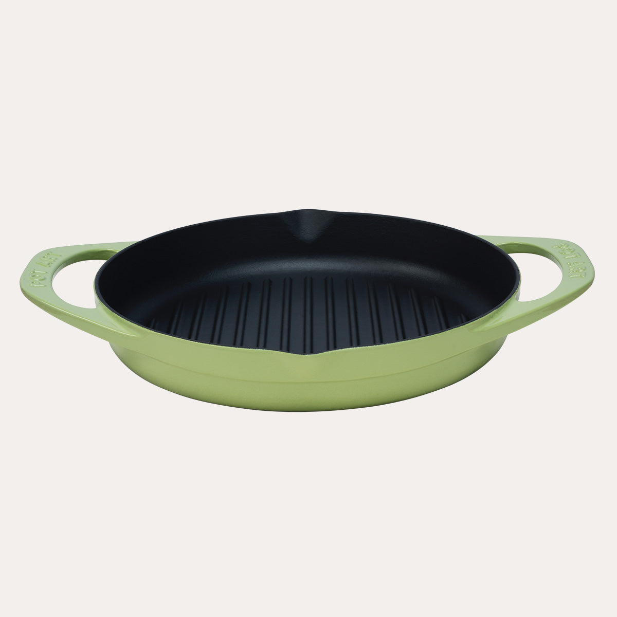 Mint Çift Kulplu Izgara Döküm Tava 30 cm