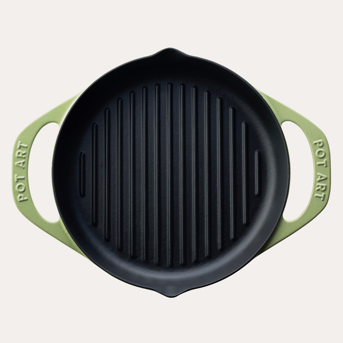 Mint Çift Kulplu Izgara Döküm Tava 30 cm