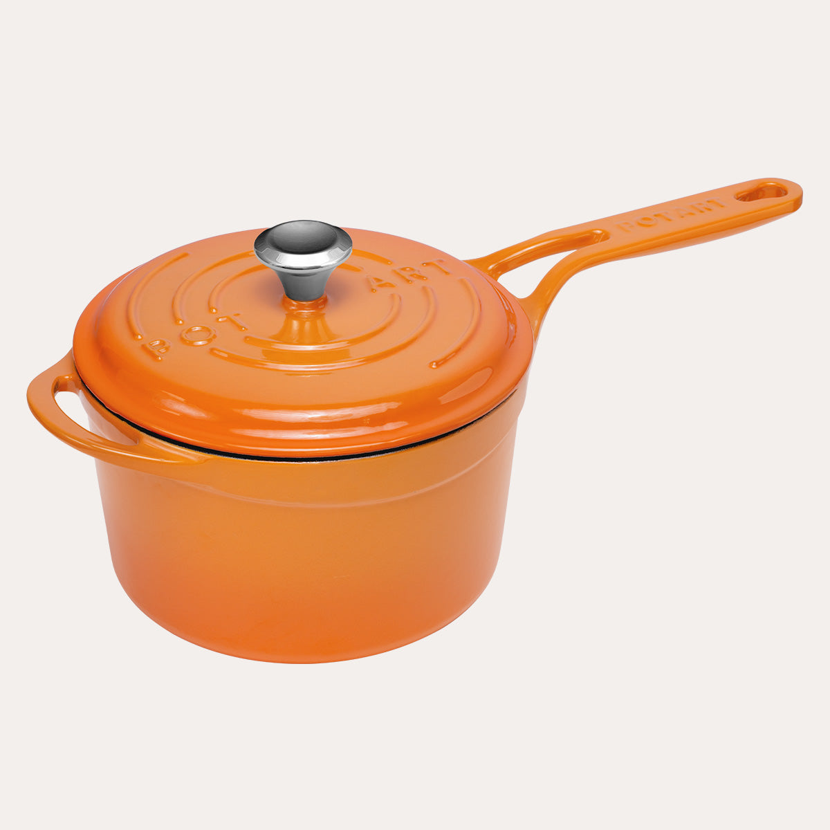 Peach Mini Döküm Tencere 18 cm