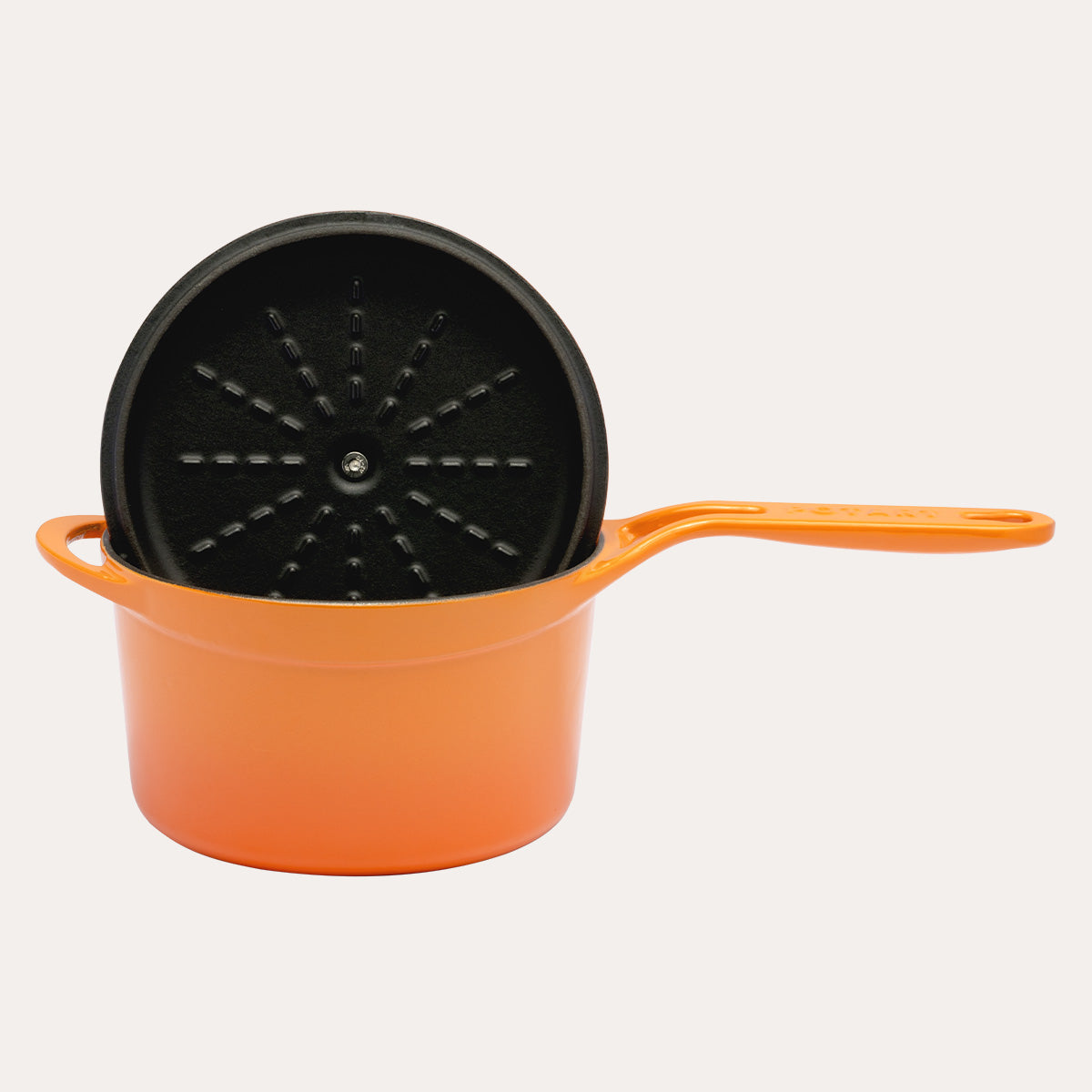 Peach Mini Döküm Tencere 18 cm