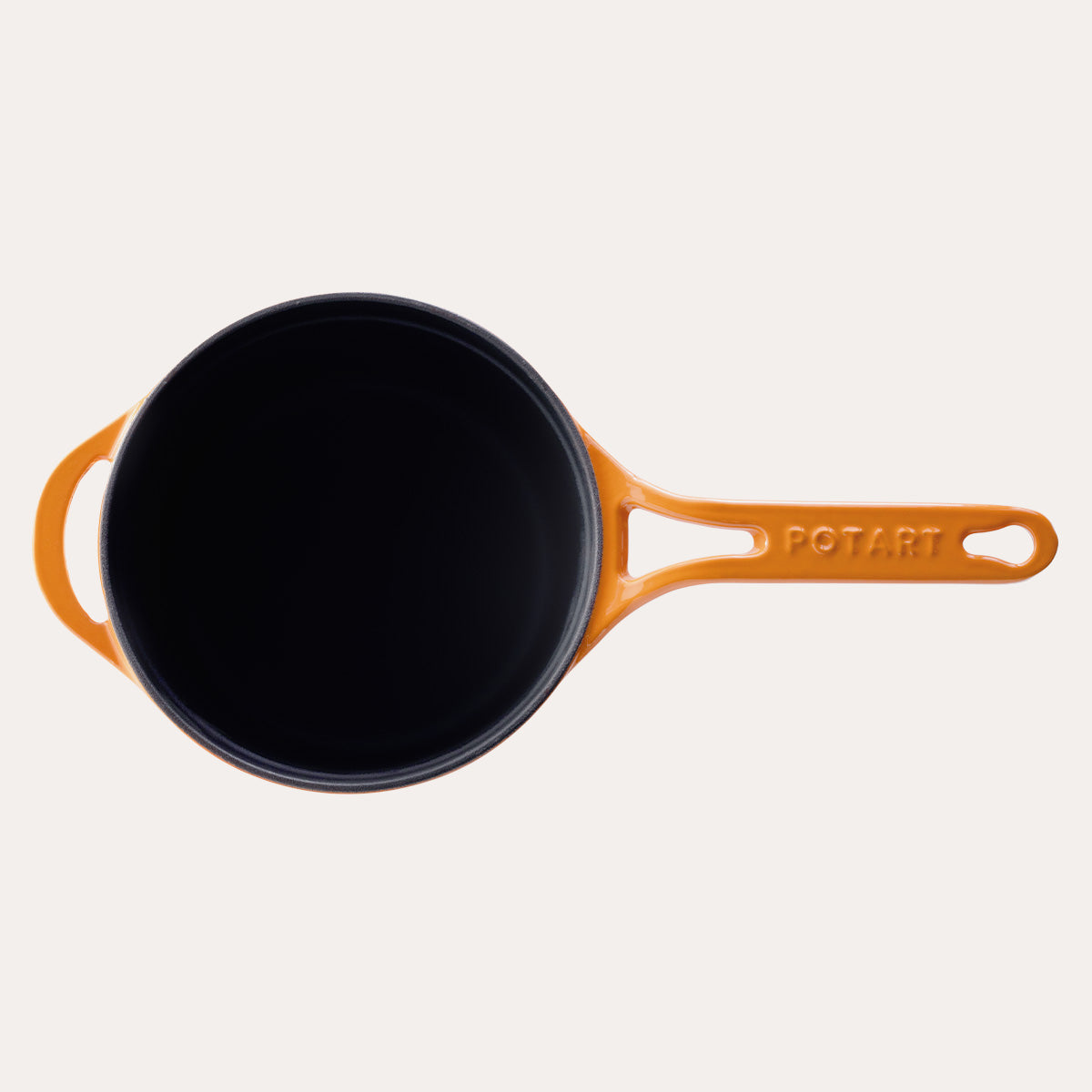 Peach Mini Döküm Tencere 18 cm