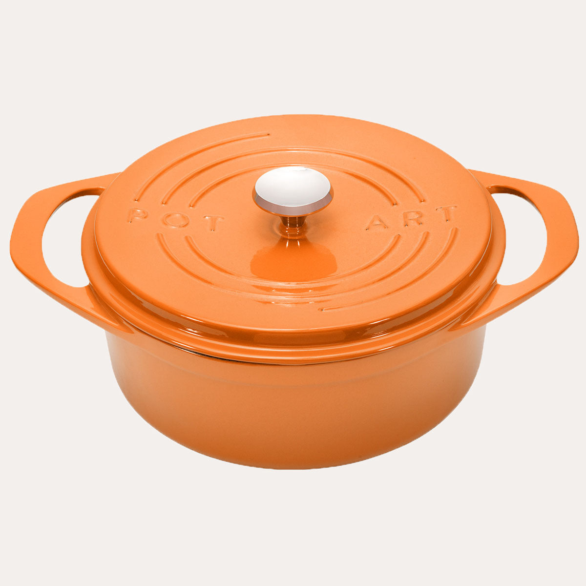 Peach Derin Döküm Tencere 28 cm