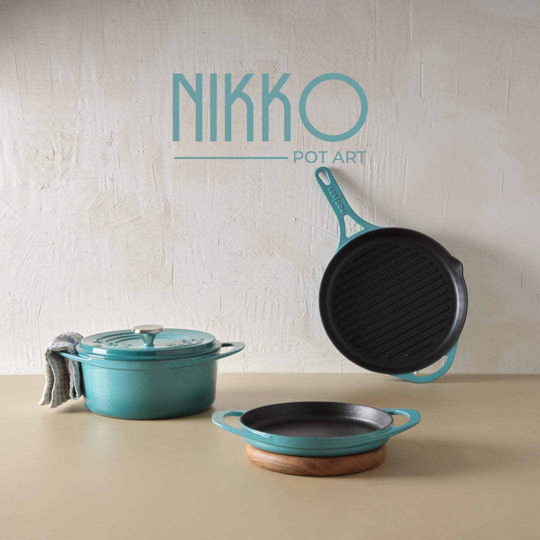 Nikko Izgara Kare Döküm Tava 26 cm