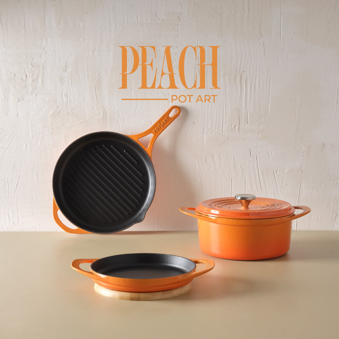 Peach Mini Döküm Tava 20 cm