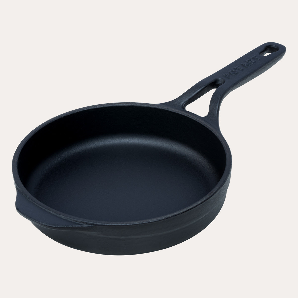 Mat Siyah Mini Döküm Tava 20 cm