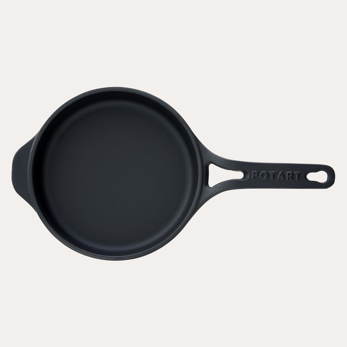 Mat Siyah Mini Döküm Tava 20 cm