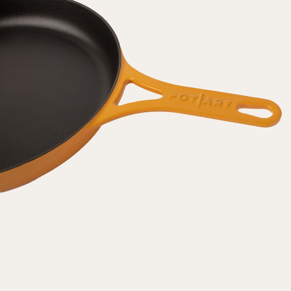 Lemon Düz Döküm Tava 28 cm