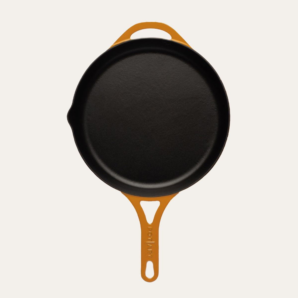 Lemon Düz Döküm Tava 28 cm