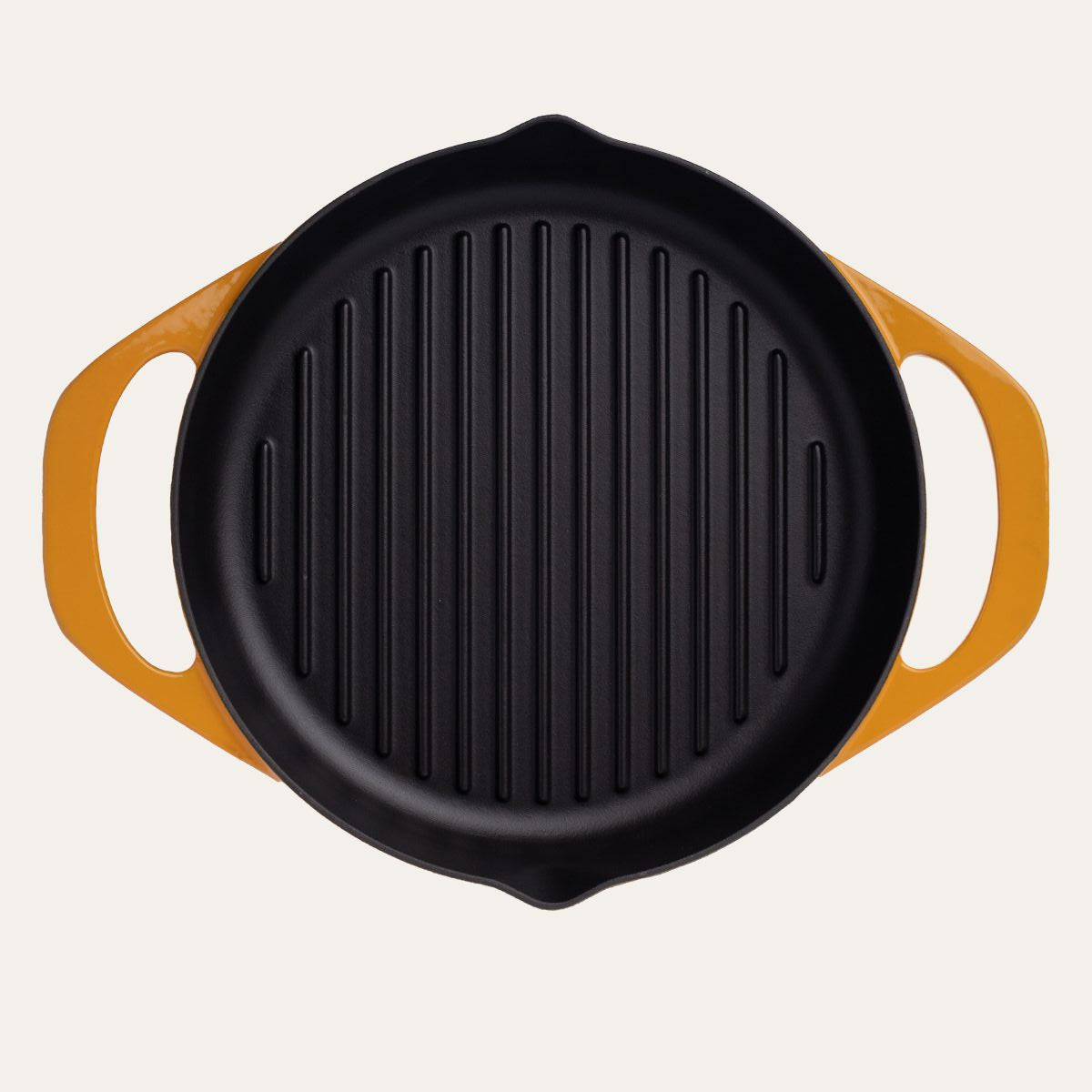 Lemon Çift Kulplu Izgara Döküm Tava 30 cm